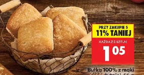 Bułka 100% z mąki żytniej