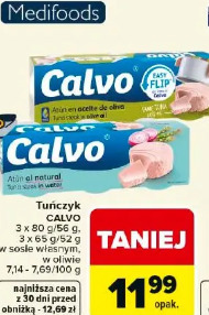 Tuńczyk CALVO w sosie własnym, w oliwie