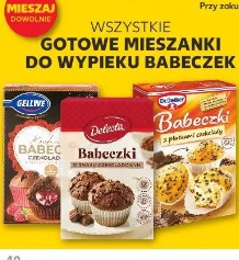 Wszystkie gotowe mieszanki do wypieku babeczek