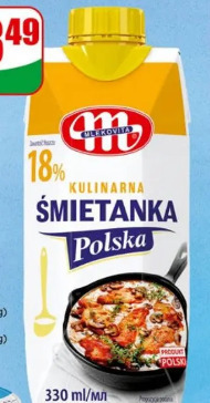 Śmietanka UHT 18% Kulinarna Polska Mlekovita