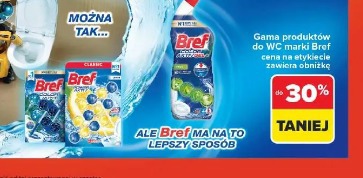 Gama produktów do WC marki Bref