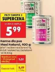 Karma dla psa Maxi Natural, 400 g