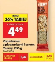 Zapiekanka z pieczarkami i serem Yeemy