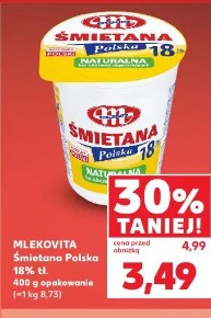 Mlekovita Śmietana Polska 18%