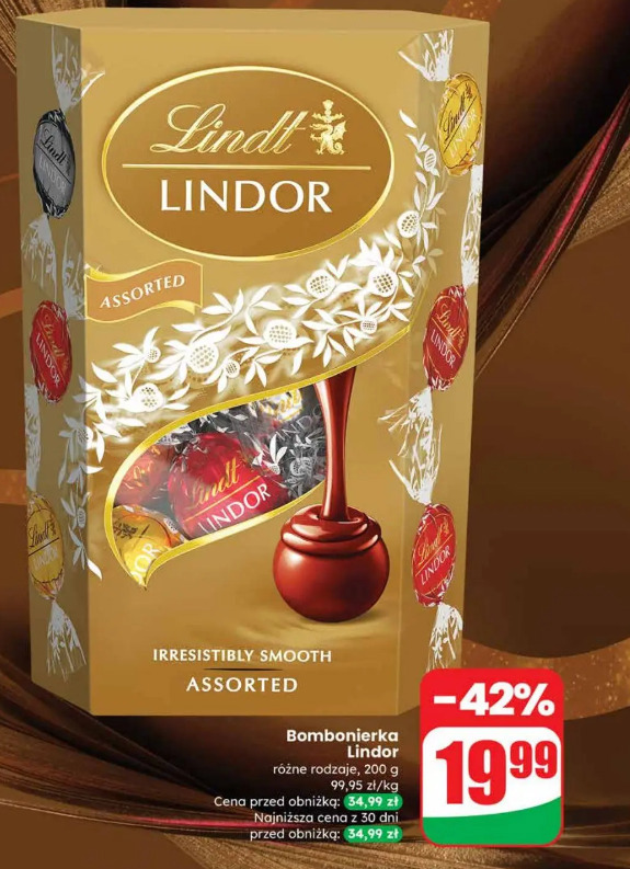 Bombonierka Lindor