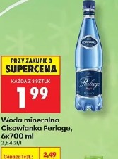 Woda mineralna Cisowianka Perlage