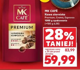 MK Café Kawa ziarnista Premium, Crema, Espresso