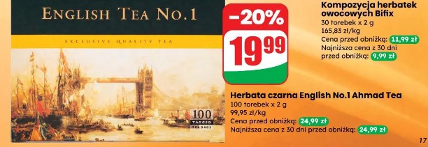 Herbata czarna English No.1 Ahmad Tea