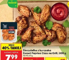 Skrzydełka z kurczaka Sweet Paprica Czas na Grill