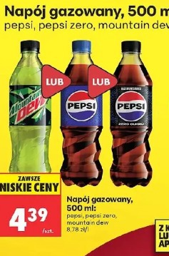 Napój gazowany pepsi
