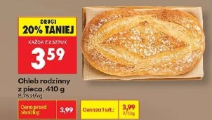 Chleb rodzinny z pieca