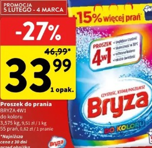 Proszek do prania BRYZA 4W1 do koloru