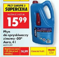 Płyn do spryskiwaczy zimowy -20° Auro