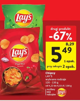 Chipsy LAY'S