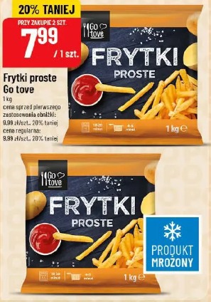 Frytki proste Go tove