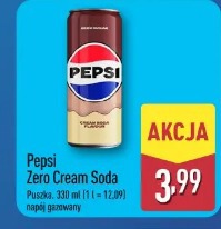 Pepsi Zero Cream Soda