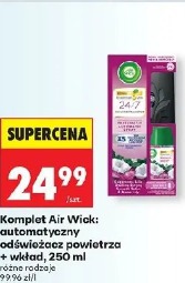 Komplet Air Wick: automatyczny odświeżacz powietrza + wkład