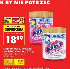 Odpamiacz w proszku Vanish Oxi Action