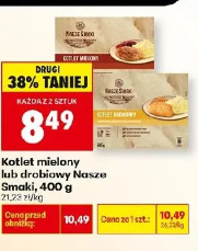 Kotlety mielony lub drobiowy Nasze Smaki