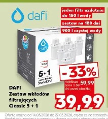 Dafi Zestaw wkładów filtrujących Classic 5+1