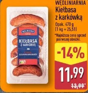 Wędlinarnia Kiełbasa z karkówką