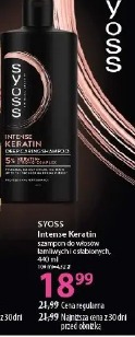 Syoss Intense Keratin szampon do włosów zniszczonych i osłabionych