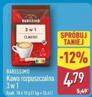 Barissimo Kawa rozpuszczalna 3 w 1 Classic