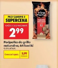 Podpałka do grilla naturalna Fire Flame