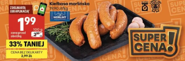 Kiełbasa morlińska Morliny