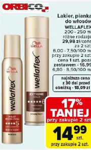 Lakier, pianka do włosów Wellaflex