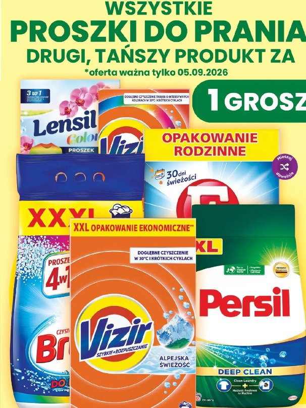 Wszystkie proszki do prania
