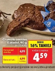 Crumble cookies E.Wedel