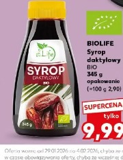 Biolife Syrop daktylowy Bio