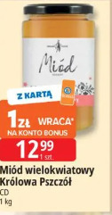 Miód wielokwiatowy Królowa Pszczół CD