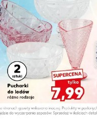 Pucharki do lodów różne rodzaje