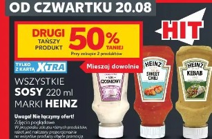 Wszystkie sosy marki Heinz