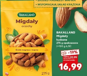 Bakalland Migdały orzechy