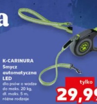 K-Carinura Smycz automatyczna LED
