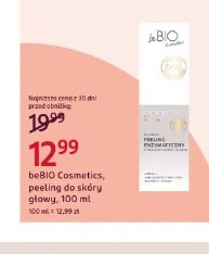 beBIO Cosmetics, peeling do skóry głowy