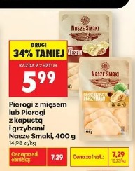 Pierogi z mięsem lub Pierogi z kapustą i grzybami Nasze Smaki