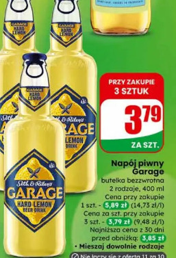 Napój piwny Garage Hard Lemon Beer Drink