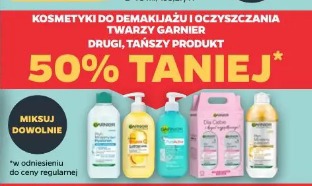 Kosmetyki do demakijażu i oczyszczania twarzy Garnier drugi, tańszy produkt