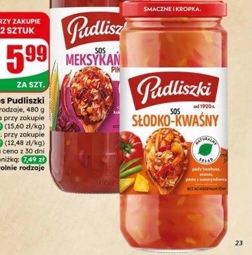 Sos Pudliszki słodko-kwaśny