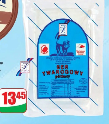 Twaróg półtłusty