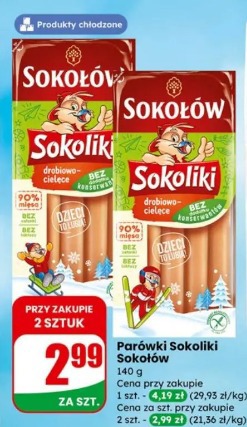 Parówki Sokoliki Sokołów