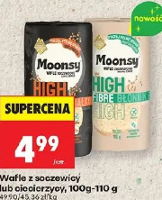 Wafle z soczewicy lub ciecierzycy Moonsy