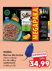 Sheba Karma dla kotów różne rodzaje