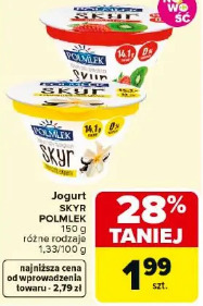 Jogurt Skyr Polmlek