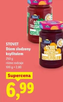 Stovit Dżem słodzony ksylitolem