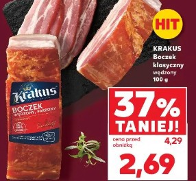 Krakus Boczek klasyczny wędzony